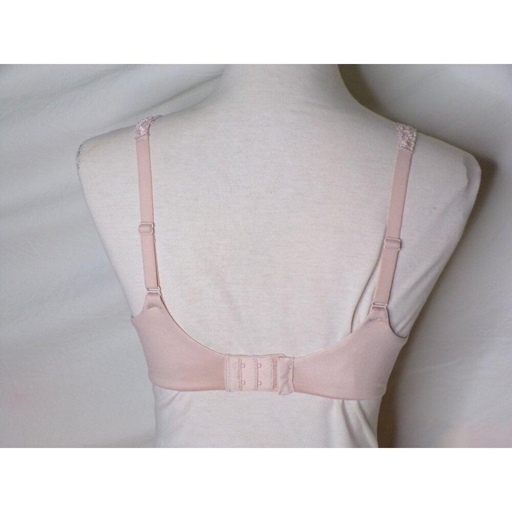 🆕 WACOAL Softly Styled Wireless Bra 34DD Rose Dust (Beige) #856301 - Picture 9 of 10